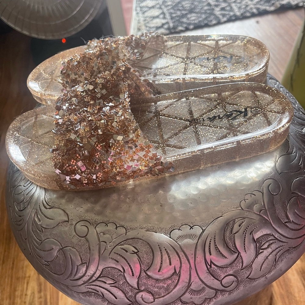 Glittery Sandals